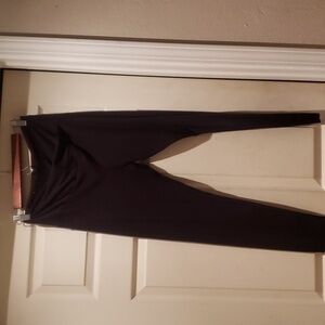 No Boundaries, Leggings size L  criss cross, waist band black.